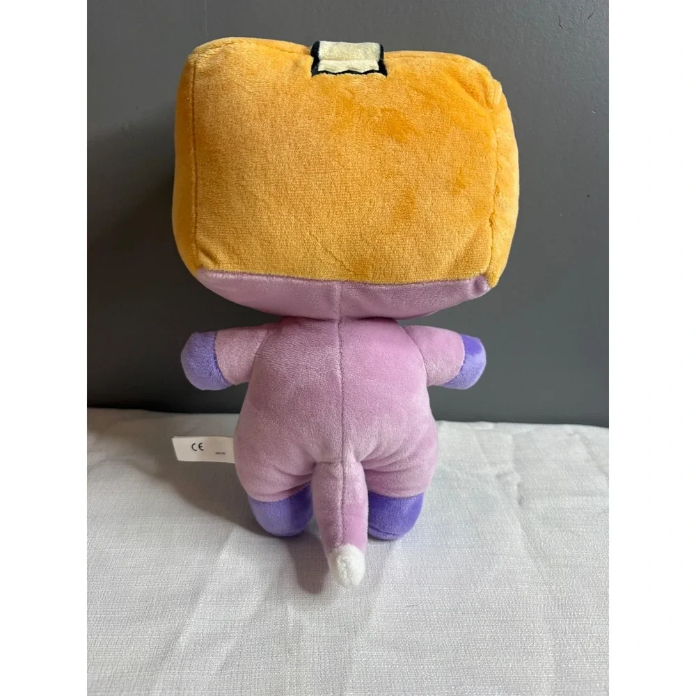 LankyBox Foxy Plush Toy Purple Orange YouTube Gaming Collectible Stuffed Animal